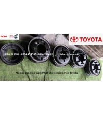 La răng 600-15 Toyota - La răng mâm lốp kép cho xe nâng 3 tấn Toyota 62-8FD30, 7FD30, 6FD30, FDZN30